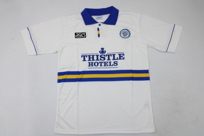 Retro Jersey 1993-1995 Leeds United Home Soccer Jersey Vintage Football Shirt