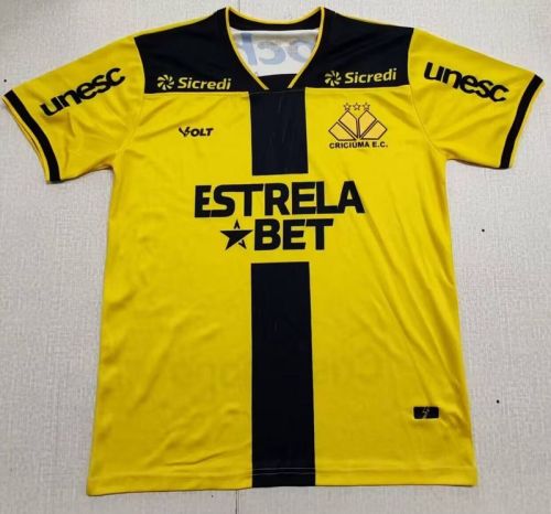 Fan Version 2025-2026 Criciúma Home Soccer Jersey Criciuma Football Shirt