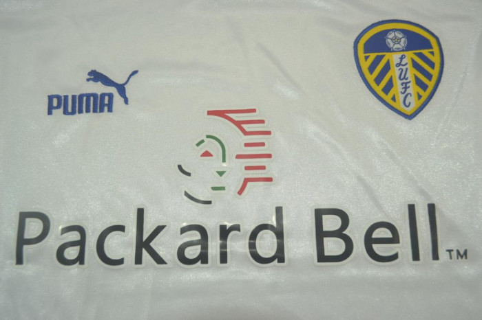 Retro Jersey 1998-2000 Leeds United Home Soccer Jersey Vintage Football Shirt