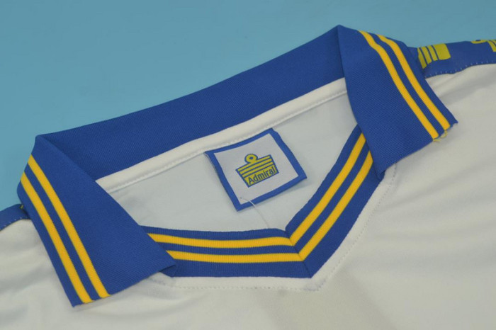 Retro Jersey 1977-1978 Leeds United Home Soccer Jersey Vintage Football Shirt