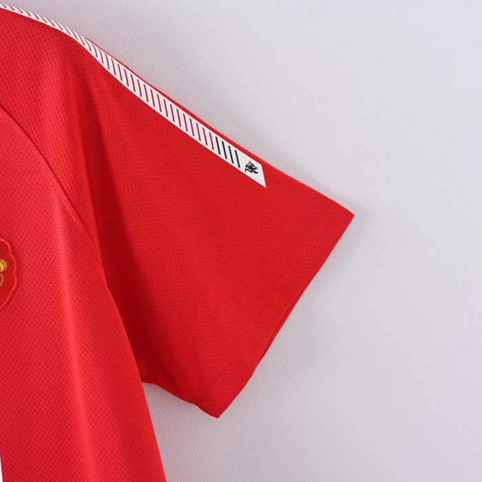 Special Material Man U Retro Shirt 2010-2011 Manchester United Home Football Shirt Man United Vintage Soccer Jersey