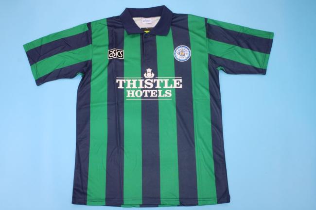 Retro Jersey 1994-1995 Leeds United Away Soccer Jersey Vintage Football Shirt