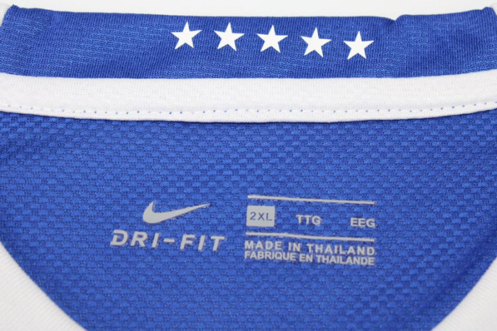 with Euro 2006 Patch Retro Jersy 2006 Brazil Away Blue Soccer Jersey Vintage Brasil Camisetas de Futbol