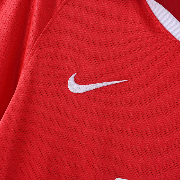 Special Material Man U Retro Shirt 2010-2011 Manchester United Home Football Shirt Man United Vintage Soccer Jersey