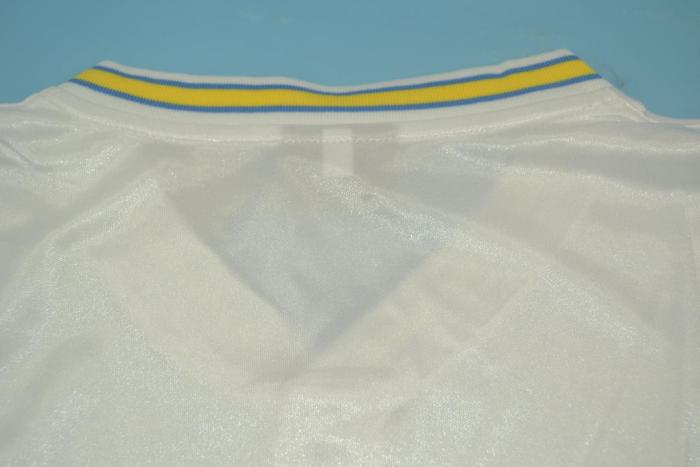Retro Jersey 1996-1998 Leeds United Home Soocer Jersey White Vintage Football Shirt