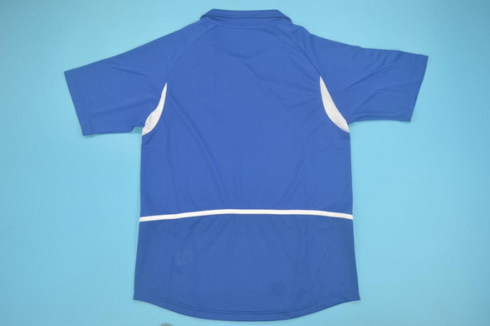 with Patch Retro Jersey 2002 Brazil Away Blue Soccer Jersey Vintage Brasil Camisetas de Futbol