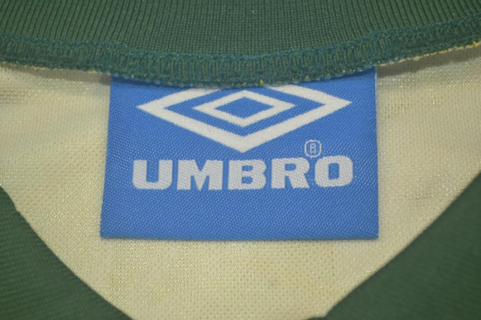 with Patch Retro Jersey 1991-1993 Brazil Home Soccer Jersey Vintage Brasil Camisetas de Futbol