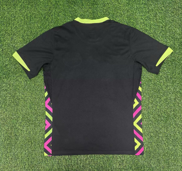 Fan version 2025 Australia Away Black Soccer Jersey Football Shirt
