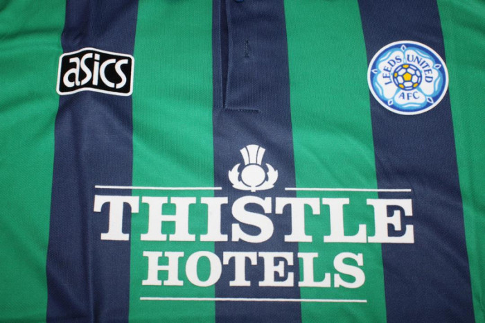 Retro Jersey 1994-1995 Leeds United Away Soccer Jersey Vintage Football Shirt