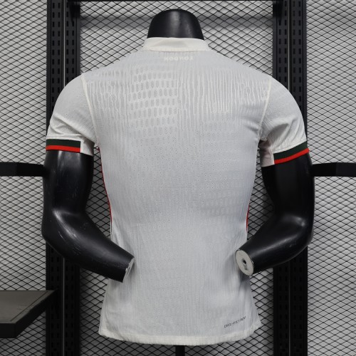 without Sponor Logo Player Version 2025-2026 Chelsea Away White Soccer Jersey Football Shirt