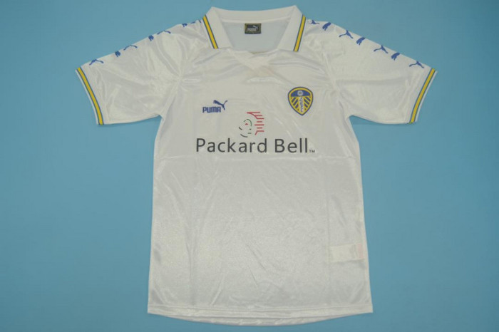 Retro Jersey 1998-2000 Leeds United Home Soccer Jersey Vintage Football Shirt