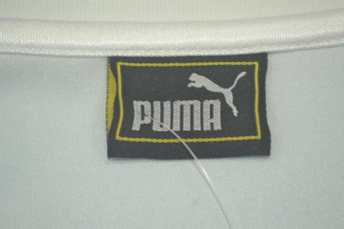 with EPL Patch Retro Jersey 1998-2000 Leeds United Home Soccer Jersey Vintage Football Shirt