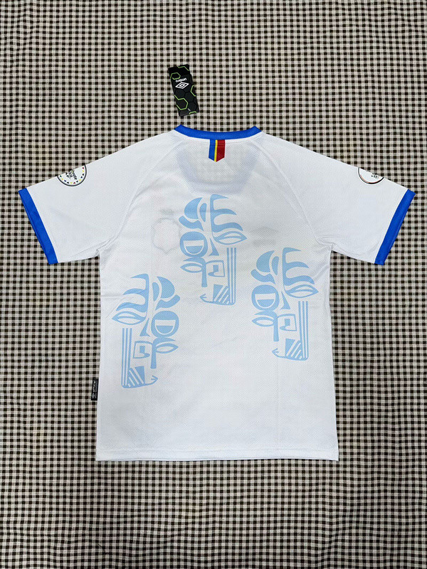 Fans Version 2025 Congo Away White Soccer Jersey Football Shirt
