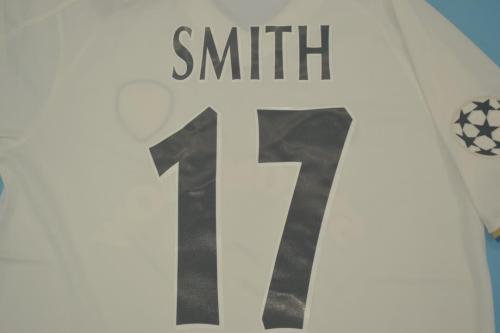 Retro Jersey 2000-2002 Leeds United SMITH 17 Home White Soccer Jersey Vintage Football Shirt