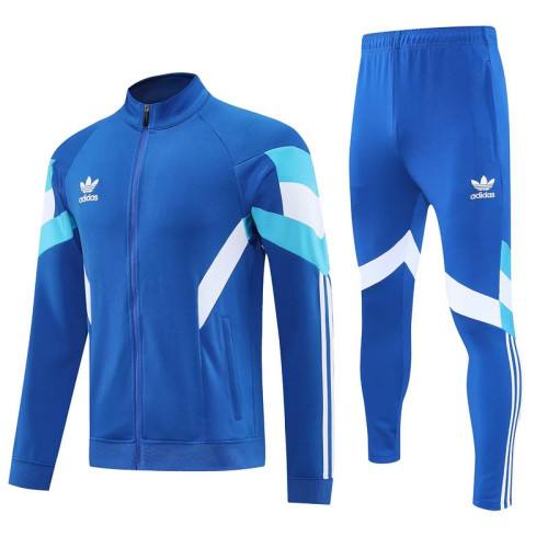 2025-2026 AD Blue Soccer Training Jacket Football Jacket and Pants