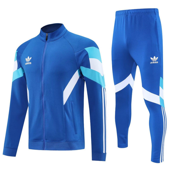 2025-2026 AD Blue Soccer Training Jacket Football Jacket and Pants