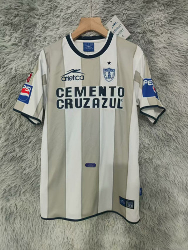 Retro Jersey 2001-2002 Pachuca Away Soccer Jersey Vintage Football Shirt