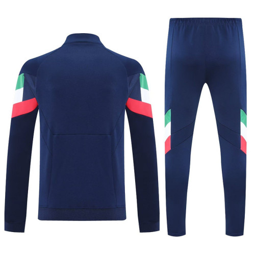 2025-2026 AD Dark Blue Soccer Training Jacket Football Jacket and Pants