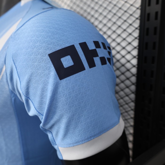 Player Version 2025-2026 Manchester City Home Soccer Jersey Man City Football Shirt