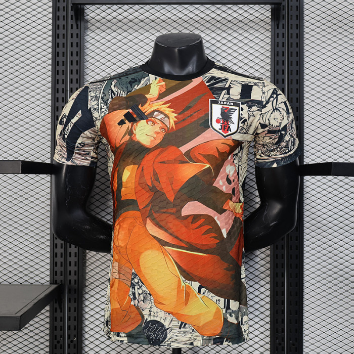 Player Version 2025 Japan Black/Orange Special Edition Soccer Jersey Football Shirt