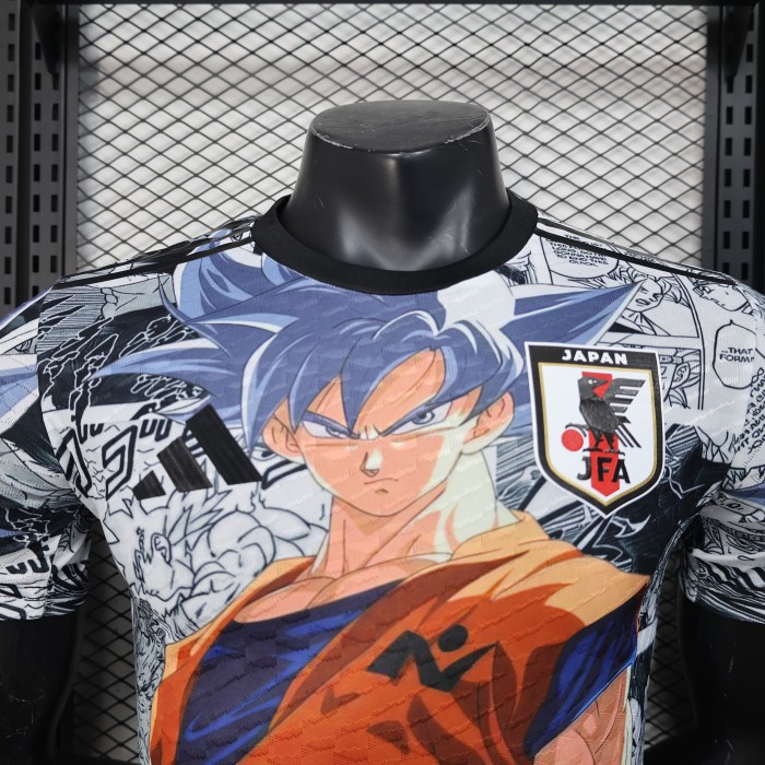 Player Version 2025 Japan Blue/Orange Special Edition Soccer Jersey Football Shirt