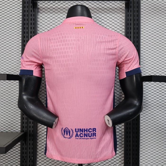 Barca Camisetas de Futbol Player Version 2025-2026 Barcelona Pink Special Edition Soccer Jersey