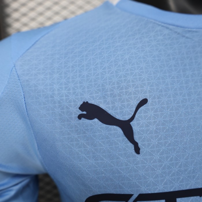 Player Version 2025-2026 Manchester City Home Soccer Jersey Man City Football Shirt