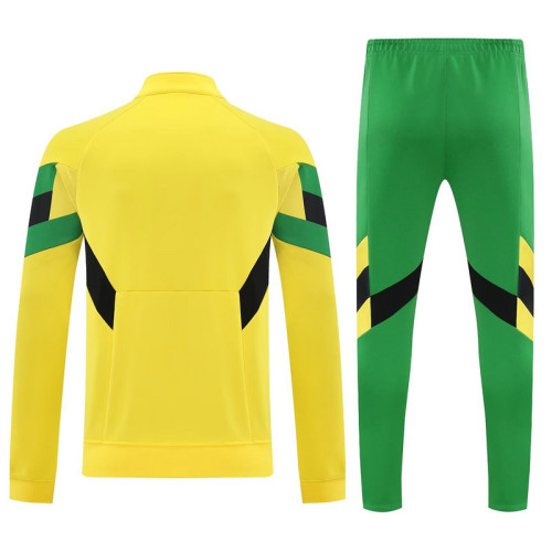 2025-2026 AD Yellow Soccer Training Jacket Football Jacket and Pants