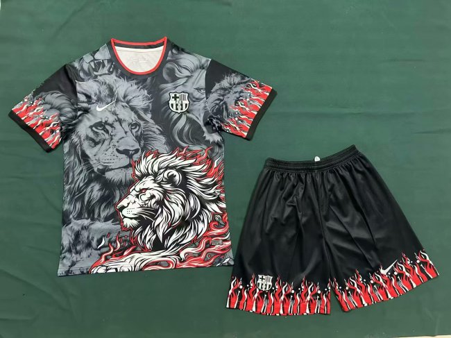 Adult Uniform Barca Camisetas de Futbol 2025-2026 Barcelona Special Edition Soccer Jersey Shorts