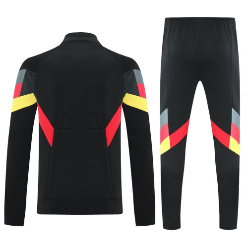 2025-2026 AD Black Soccer Training Jacket Football Jacket and Pants