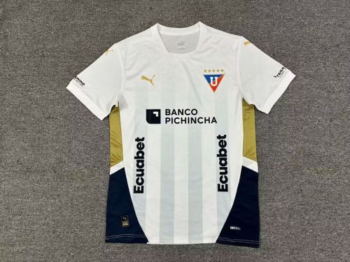 2025-2026 Deportiva Universitaria Home Soccer Jersey Liga de Quito Football Shirt
