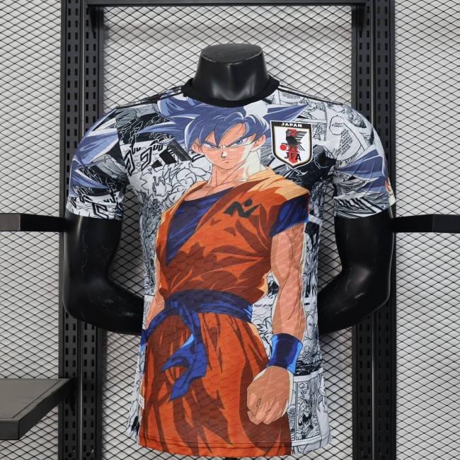 Player Version 2025 Japan Blue/Orange Special Edition Soccer Jersey Football Shirt