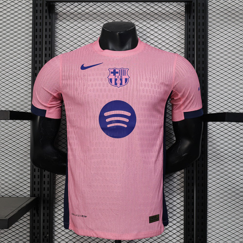 Barca Camisetas de Futbol Player Version 2025-2026 Barcelona Pink Special Edition Soccer Jersey