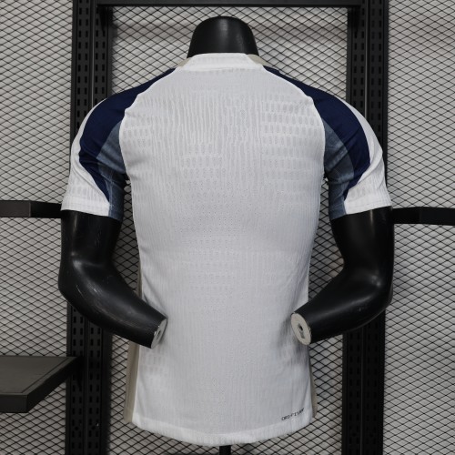 with Sponor Logo Spurs Shirt Player Version 2025-2026 TOT Home Soccer Jersey