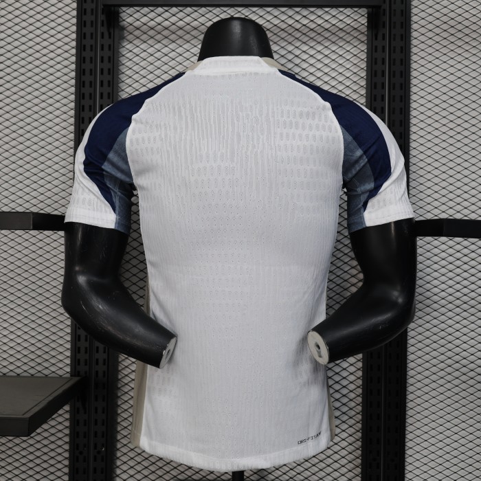 with Sponor Logo Spurs Shirt Player Version 2025-2026 TOT Home Soccer Jersey