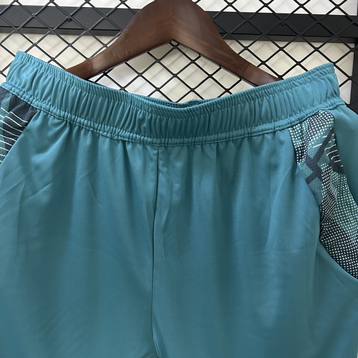 Fan Version 2025-2026 Cruzeiro Green Soccer Training Shorts Football Shorts