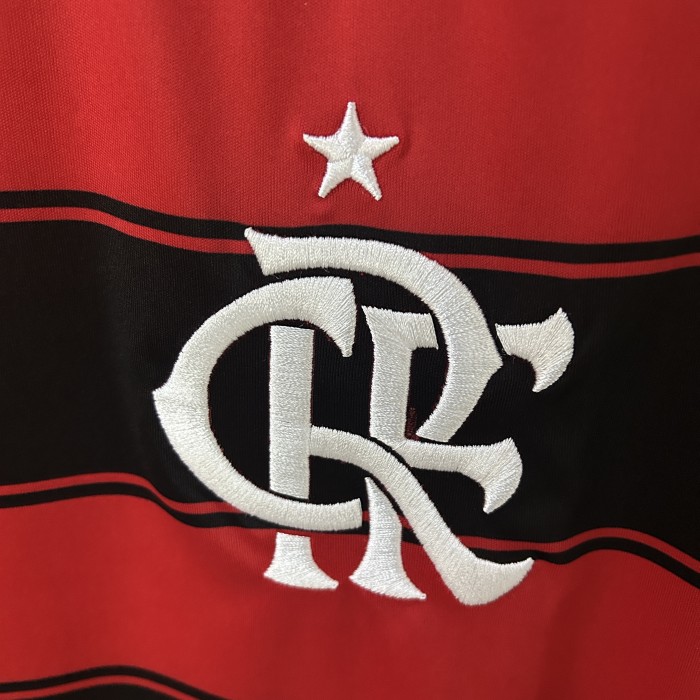 Fan Version 2025-2026 Flamengo Home Soccer Training Vest