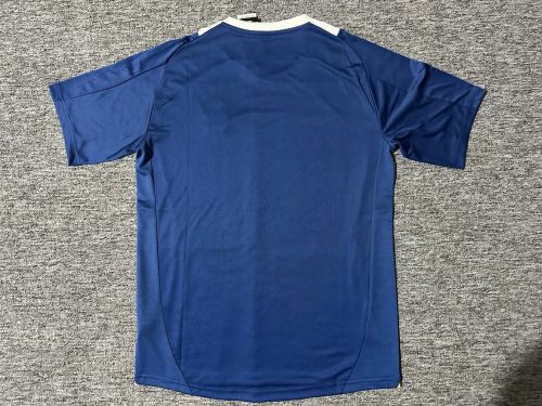 Fan Version Real Madrid 2025-2026 Dark Blue Soccer Training Jersey Real Football Shirt