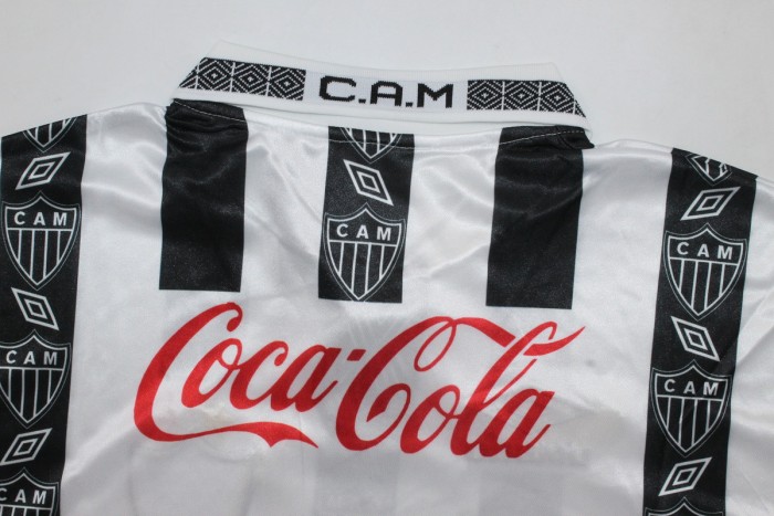 Retro Jersey 1995 Atletico Mineiro Home Soccer Jersey Vintage Football Shirt