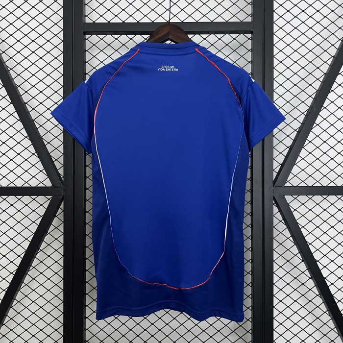 Women 2025-2026 Club Universidad de Chile Home Soccer Jersey Lady Football Shirt