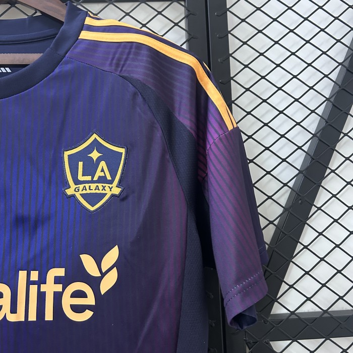 Fan Version 2025-2026 Los Angeles Galaxy Away Soccer Jersey LA Galaxy Football Shirt