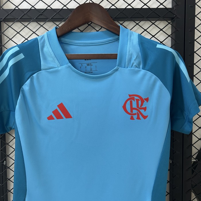 Women 2025-2026 Flamengo Blue Soccer Jersey Lady Football Shirt