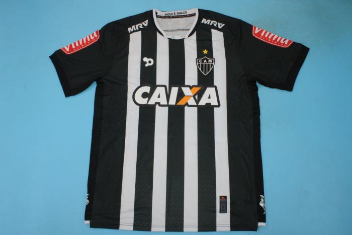 Retro Jersey 2016-2017 Atletico Mineiro RONALDINHO 10 Home Soccer Jersey Vintage Football Shirt