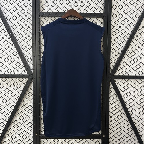 Fan Version 2025-2026 Flamengo Blue Soccer Training Vest