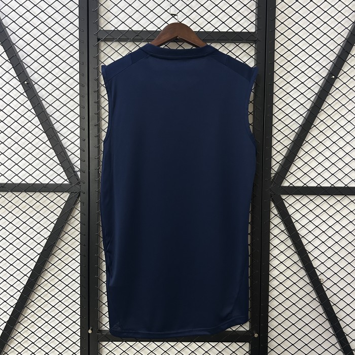 Fan Version 2025-2026 Flamengo Blue Soccer Training Vest