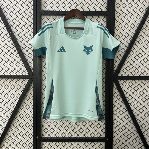 Women 2025-2026 Cruzeiro Light Green Soccer Training Jersey Girl Football Shirt