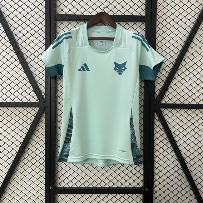 Women 2025-2026 Cruzeiro Light Green Soccer Training Jersey Girl Football Shirt