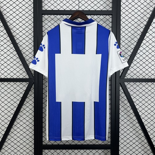 Retro Jersey 1998 Malaga Home Soccer Jersey Vintage Málaga Football Shirt