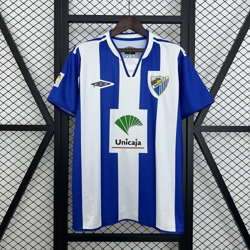 Retro Jersey 2005-2006 Malaga Home Soccer Jersey Vintage Málaga Football Shirt