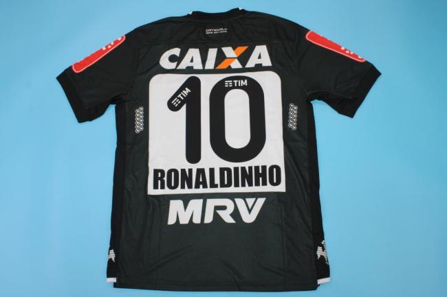 Retro Jersey 2016-2017 Atletico Mineiro RONALDINHO 10 Home Soccer Jersey Vintage Football Shirt